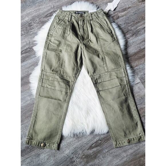 NEW Anthropologie Blue Revival Utility Pants - 26 Waist - Picture 5 of 9